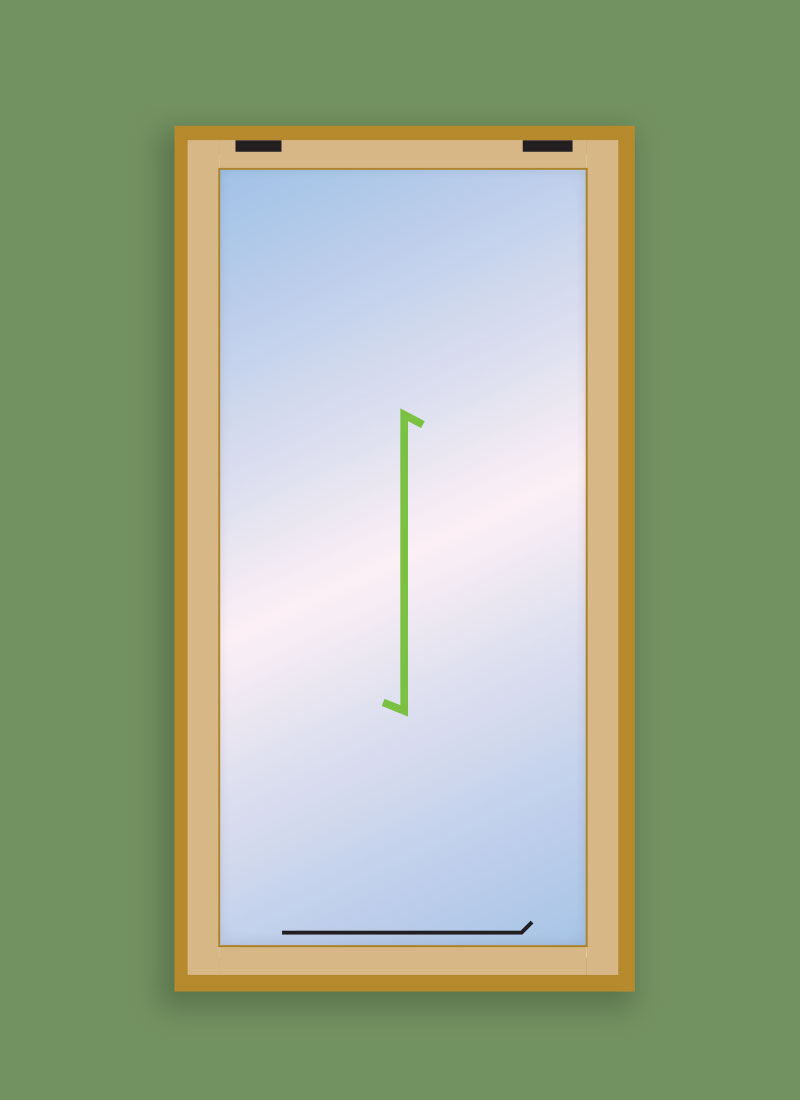 Classic Window 1 Pane (Sash)