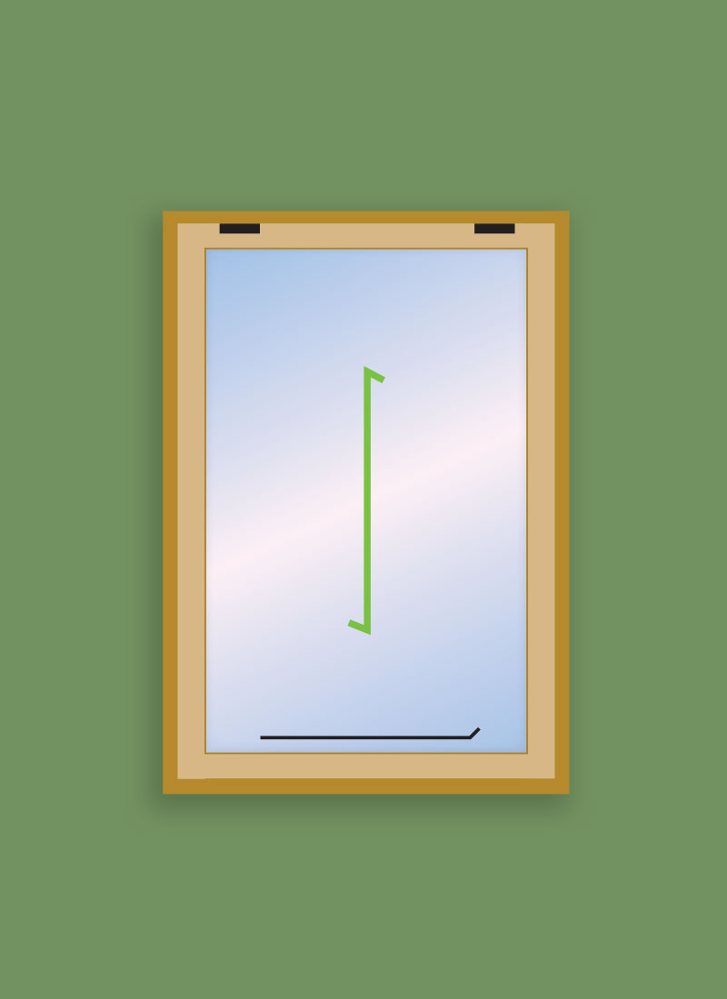 Classic Window 1 Pane (Sash)