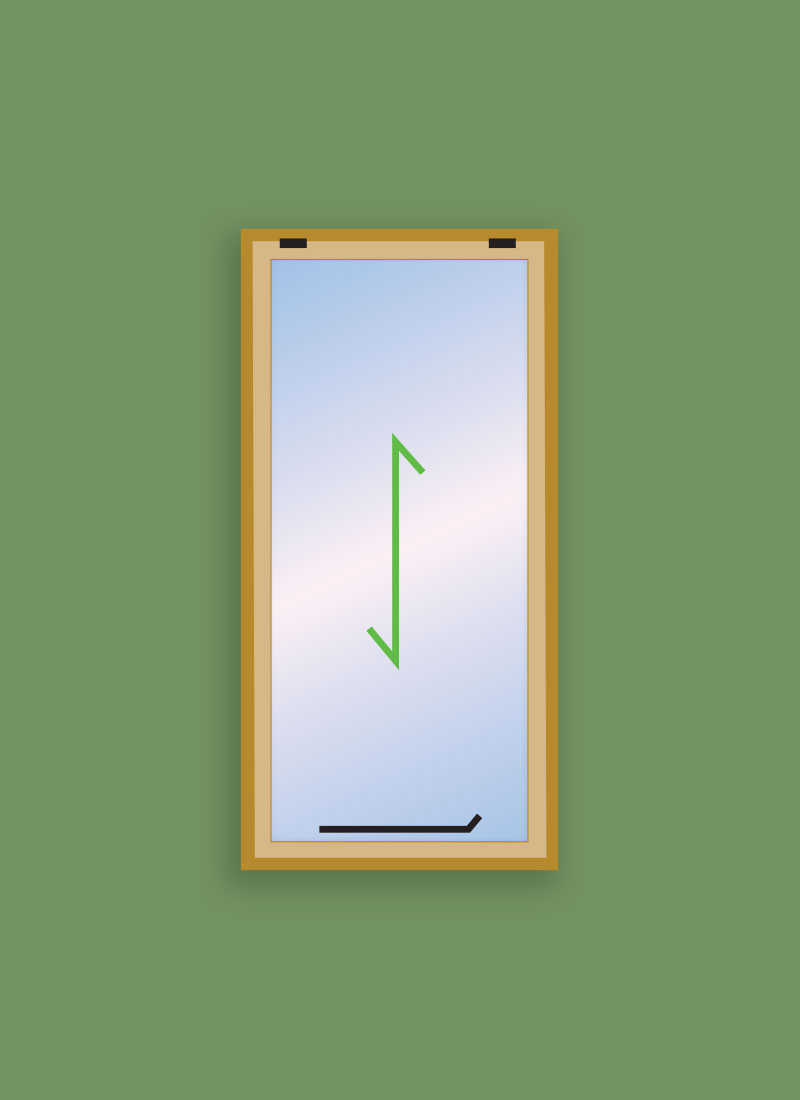 Classic Window 1 Pane (Sash)