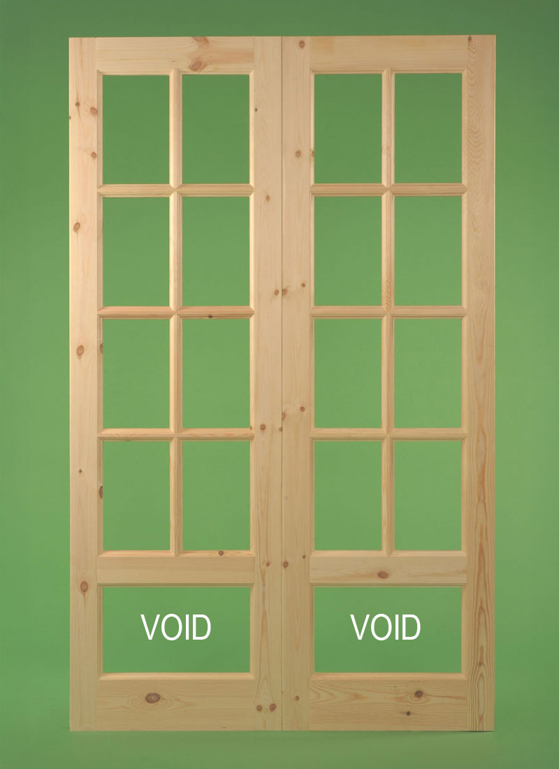 Georgian Door 8 Pane (Pair)