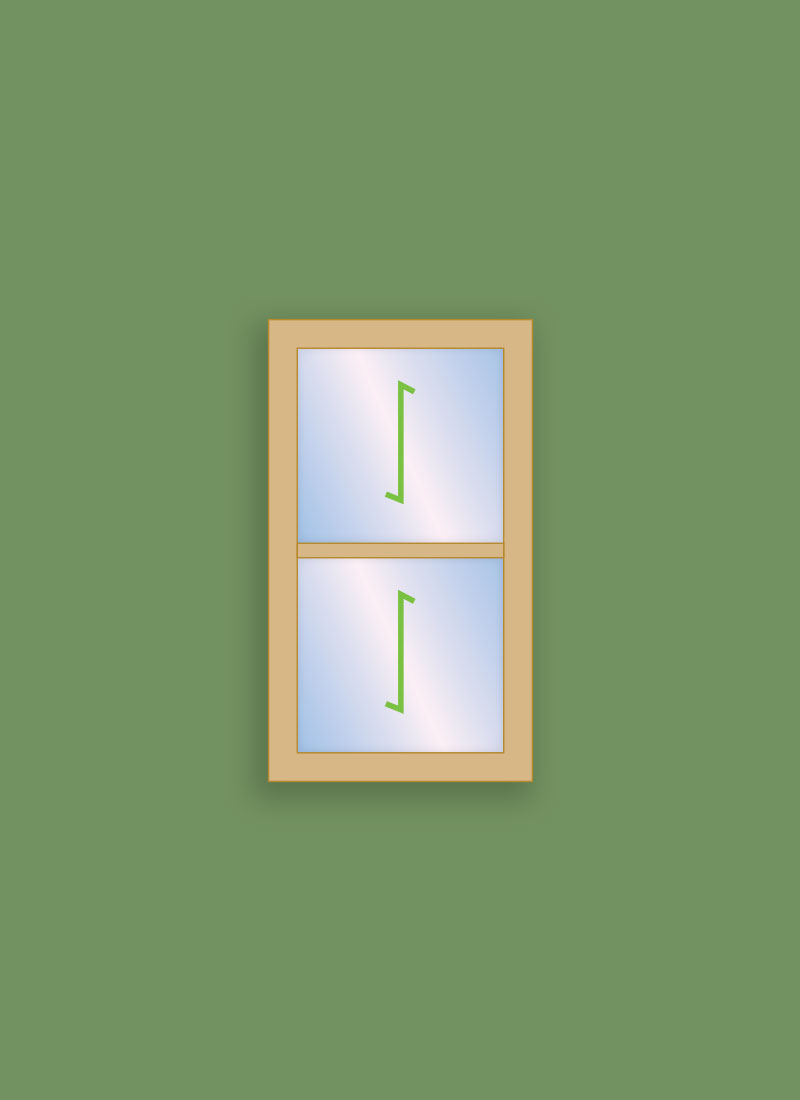 2 Pane - Daylight Fixed Window