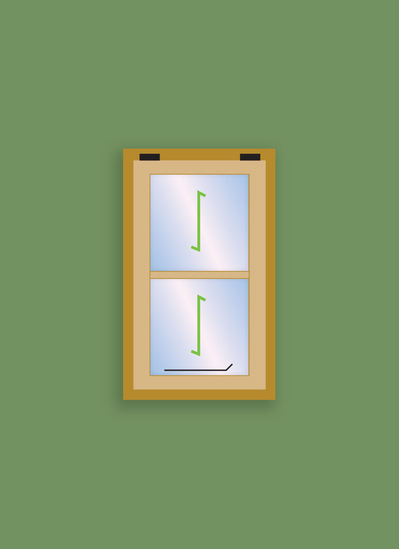 2 Pane - Daylight Sash Window