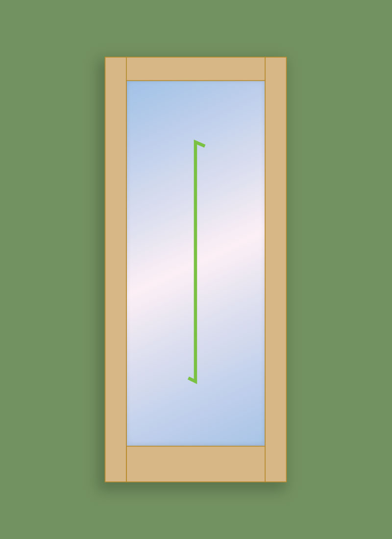 1 Pane - Classic French Door (Single)