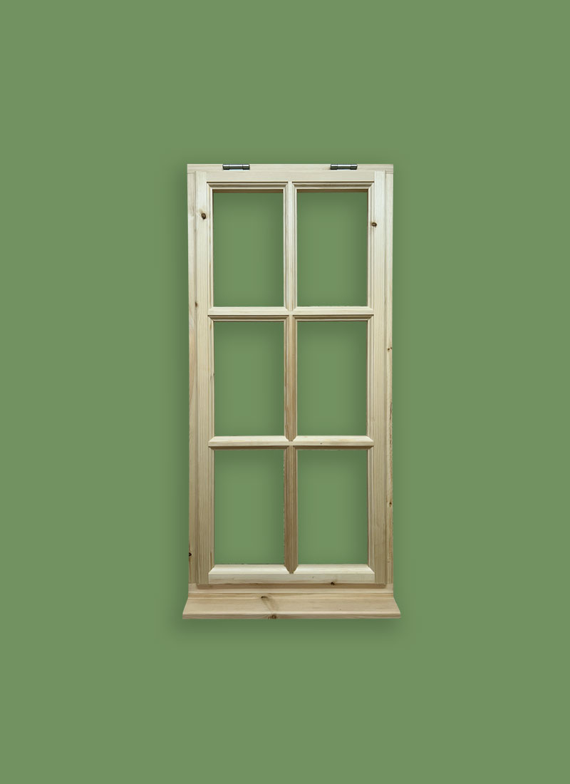 Georgian Window 6 Pane - Sash