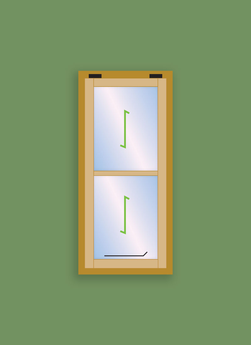 2 Pane - Daylight Sash Window