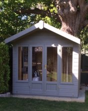 Classic Windows (Fixed) WCF8 and 1 Pane Classic Doors (Boarded - boarding not supplied) SQ3B