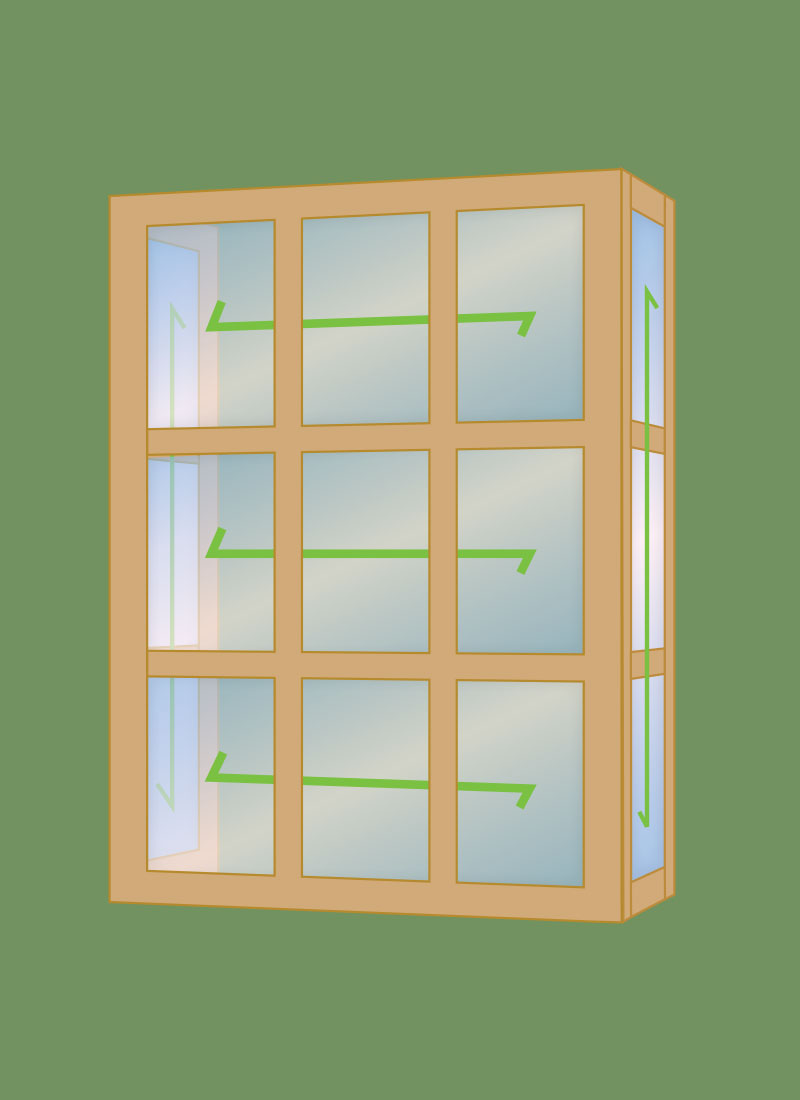 90° Bay Window -TEMPORARY OUT OF STOCK
