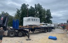 Machines arrive
