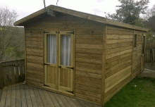 1 Pane Classic Door (Pair) SQ2 - Photo courtesy of Wayne Westerway (Trade)