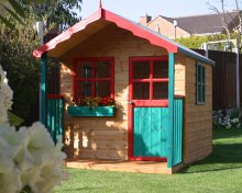 Playhouse Window (WP4) & Playhouse Door (WPD4) - Photo Woodcraft Repetitions Ltd