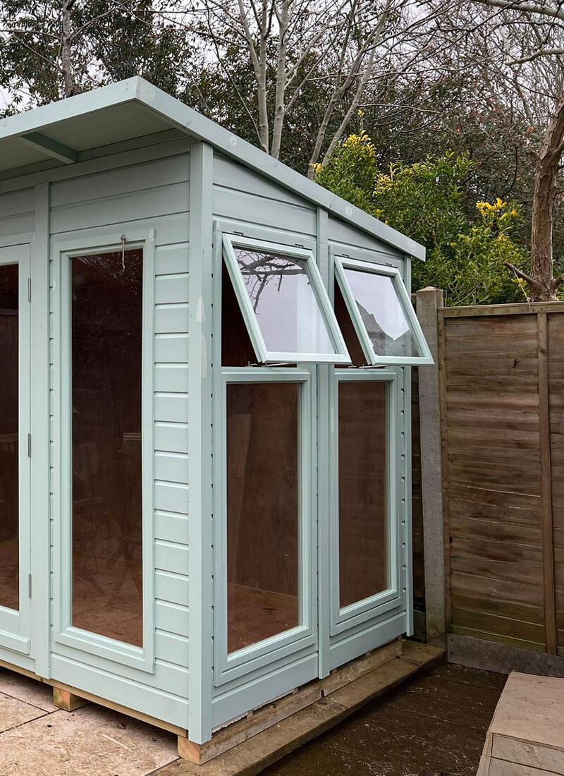 2 Pane Classic Top Lite Window